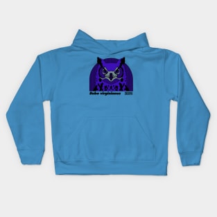 Great horned owl Kids Hoodie